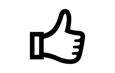 Icon Thumb up for Workshops