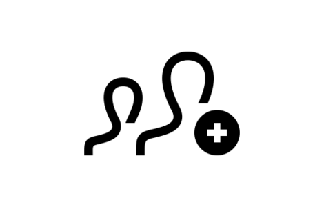 Icon Two heads for Meetups